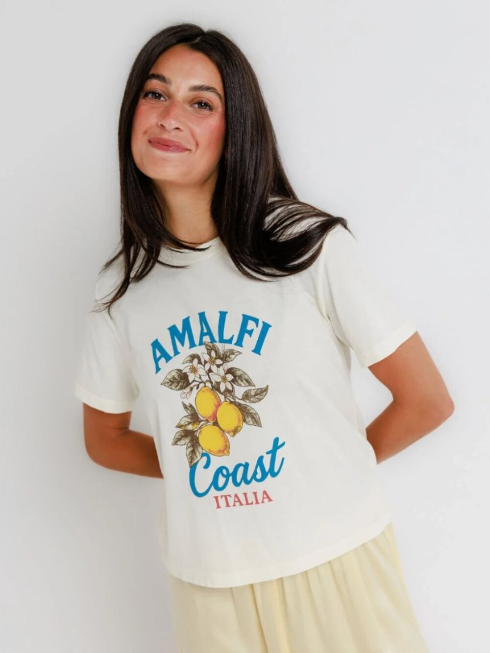 Sunny Somewhere Amalfi Coast Italia everyday tee shirt S